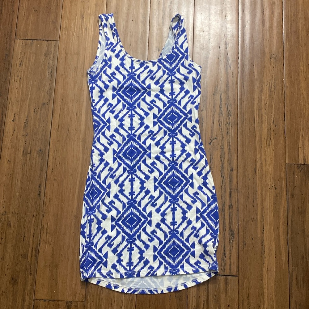 Geometric Bodycon Dress